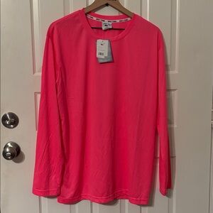 Spicy Tuna vintage tee xl neon Pink Long Sleeve Shirt dfl12 new with tags